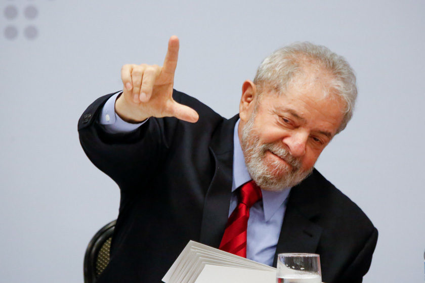 Luiz Inácio Lula da Silva durante evento do PT em Brasília. - Brasília(DF), 24/04/2017